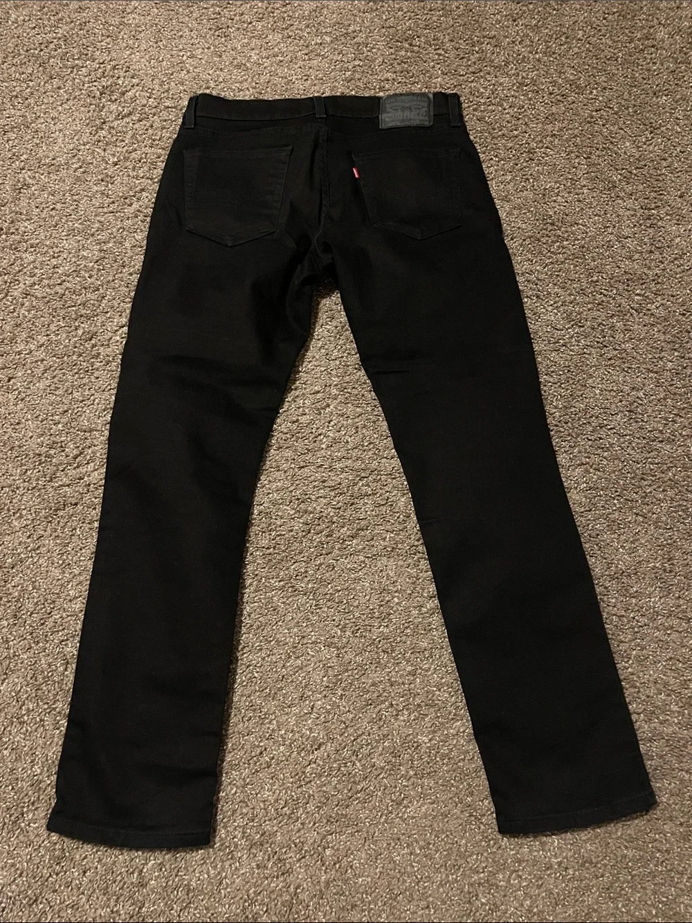 Levi's Men's Slim Straight Jeans in Black